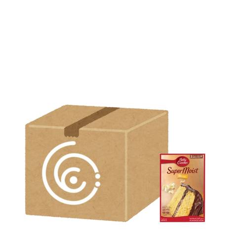 Betty Crocker Yellow Cake Mix 500g, 12 packs per carton