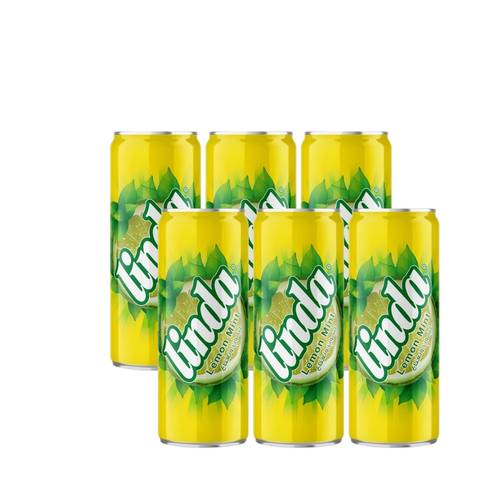 Linda Lemon & Mint Soda 250ml Pack of 6