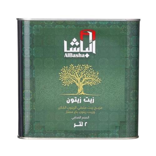 Pasha Olive Oil 2 Liters, One Bottle