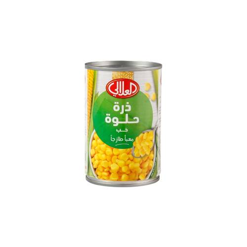 العلالي ذرة حلوة حبات 340 جرام عبوة واحد 