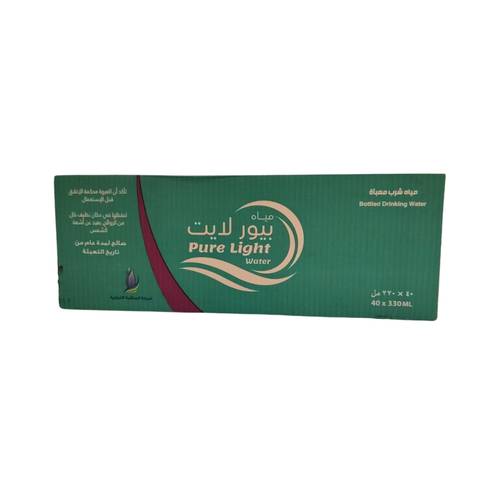 Purelite Water 330ml, 40 bottles per carton