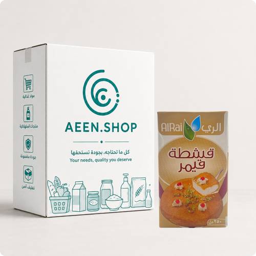  قشطة قيمر الري 250 جرام 24 عبوة في الكرتون