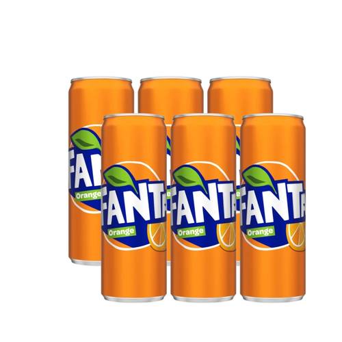 Fanta Orange 245ml Pack of 6