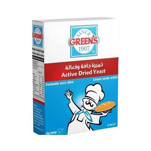 Greens Dried Yeast 30g 1  Pack
