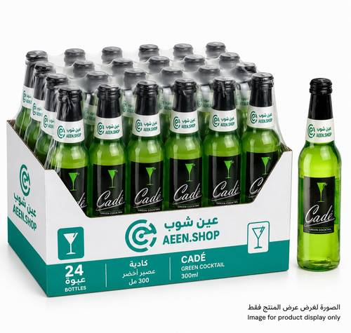 كادية عصير اخضر 300 مل 24 عبوة في الكرتون