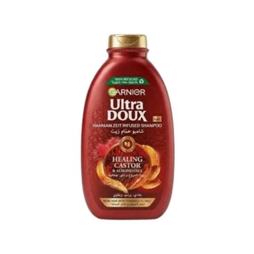Garnier Castor & Almond Shampoo 600ml, 1 bottle