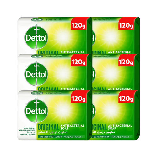 Dettol Soap 120g 6pcs