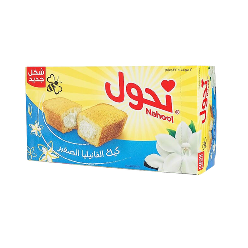 We put 12 cakes in a 32-gram carton