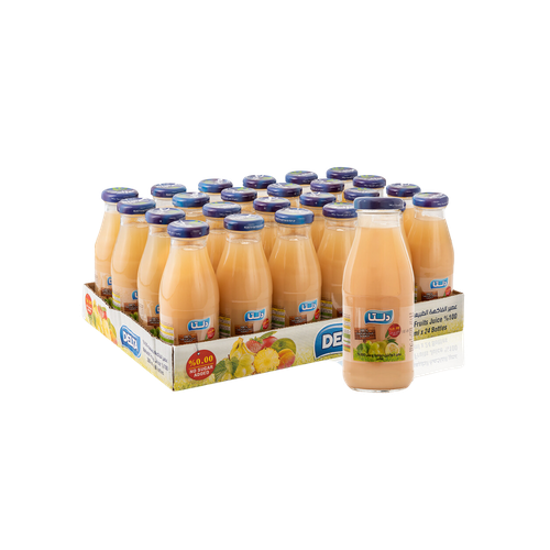 Delta Guava and Grape Cocktail Juice 300 ml 24 glass bottles in a carton