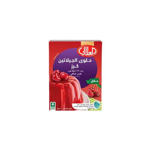 Al Alali Cherry Flavored Gelatin Candy 80g 1 Pack