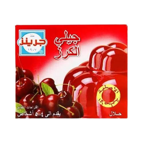 Greens Jelly Cherry Flavor 80g 1  Pack