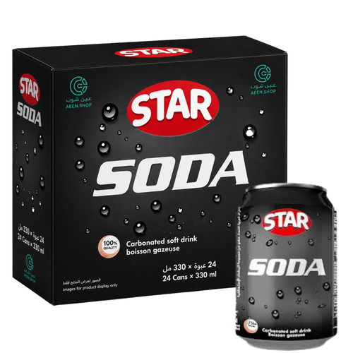 Star Soda Pure Sparkling Water, 300ml - Economy Carton containing 24 bottles