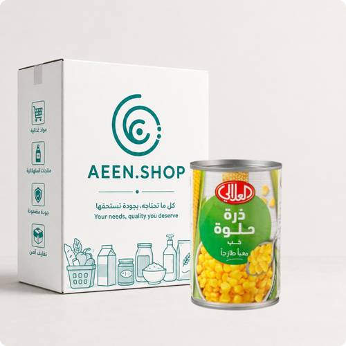Al Alali Sweet Corn 425g, 24 packs per carton