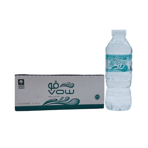 مياه فو 330 مل 40 عبوة في الكرتون