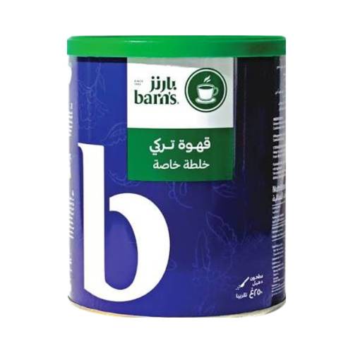 Barnes Turkish Coffee Special Blend, 250g Cans, 1 Pack
