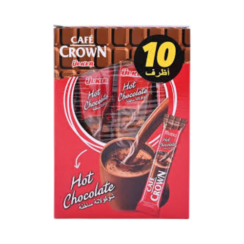 Café Crown Hot Chocolate, 10 x 18.5g 1  Pack