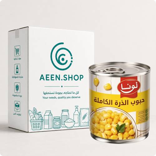 Luna Sweetcorn 340g, 24 packs per carton