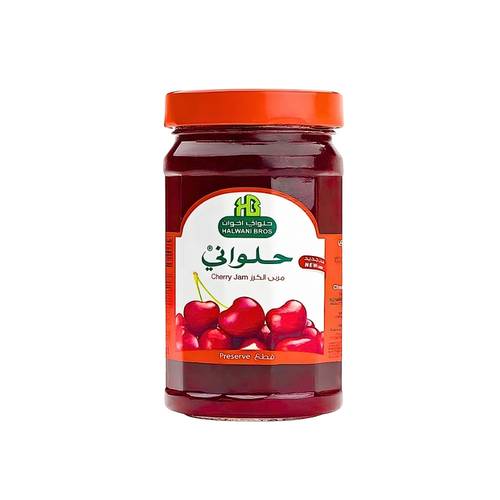 Halwani Cherry Jam Pieces 800g 1 Pack