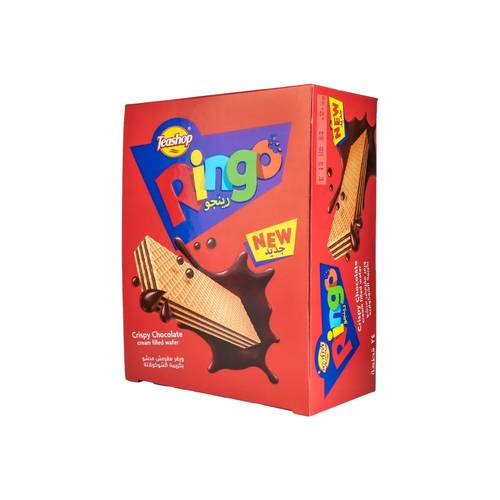 Tishop Ringo Chocolate Wafer Box 24 Pieces 18g