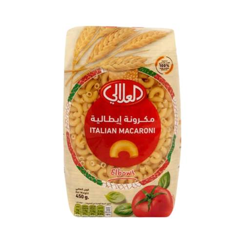 مكرونة العلالي الايطالية (1) 450 جرام عبوة واحدة 