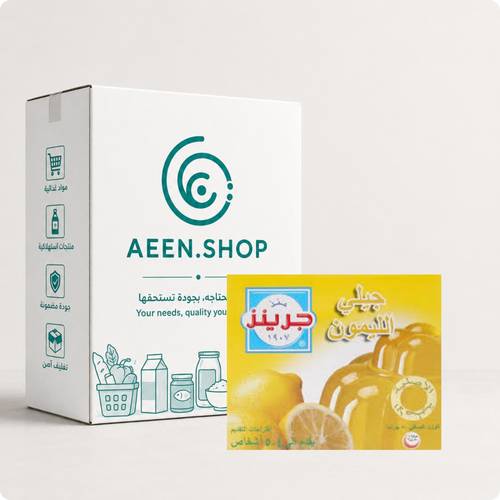Greens Lemon Jelly 80g, 72 packs per carton