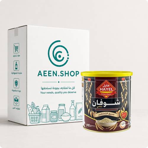 هايل شوفان ابيض 400 جرام 24 عبوة في الكرتون 