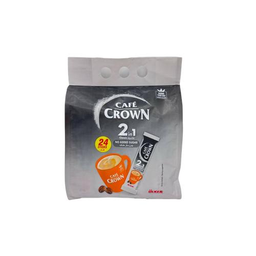 كراون كافيه اولكر 2 * 1 كلاسيك بدون سكر 24 ظرف