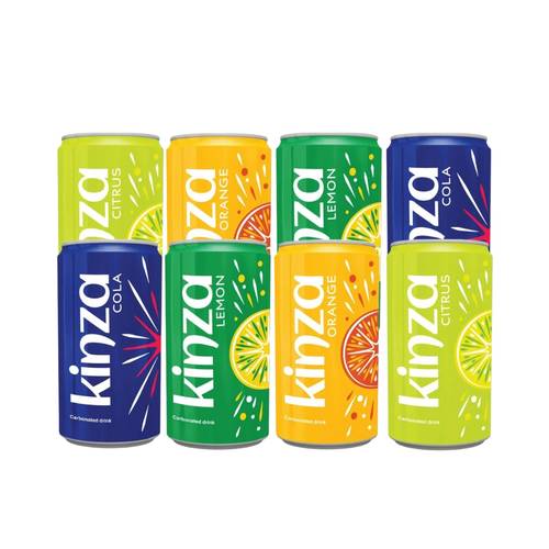 Kenza 185ml Pack of 8 Assorted Packs
