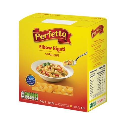 Perfetto Alpo Regati Pasta (233) 500g  1 Pack
