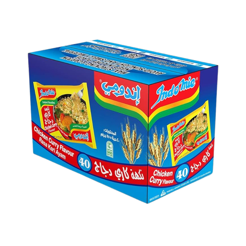 Indomie chicken curry flavor 40 sachets 75 grams