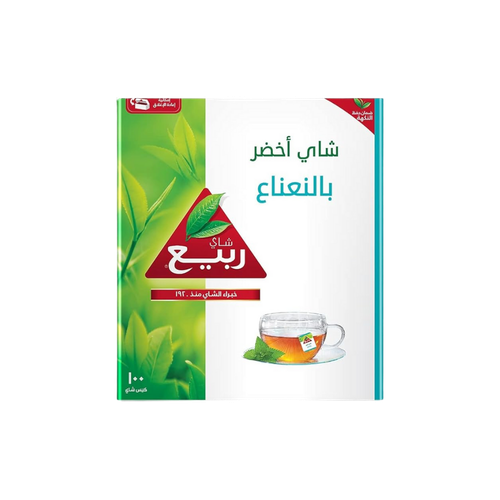 Spring Green Tea with Mint 100 Bags