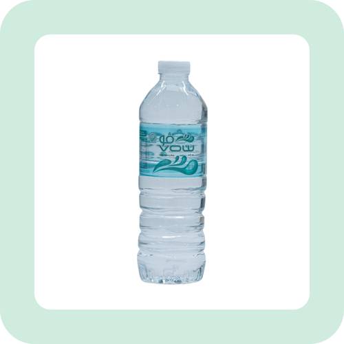 Fu Water 600ml, 30 bottles per carton, 64 cartons per pallet