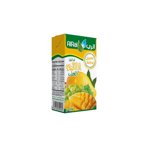 Irrigation Juice Mango and Grape Cocktail 125ml, 18 packs per carton