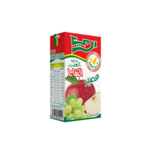 Al Rai Grape & Apple Cocktail Juice 125ml 24 Packs in Carton