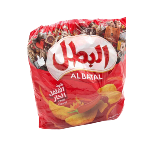 البطل رقائق البطاطس بنكهة الفلفل الحار 20 حبة 12 جرام