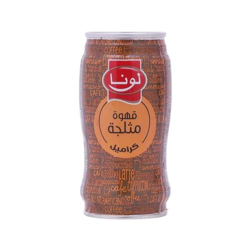Luna Ice Coffee Caramel 240ml, 24 packs per carton