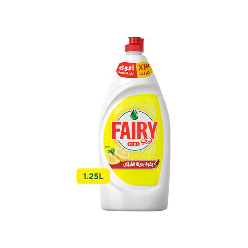 Fairy Plus Lemon Antibacterial 1.25L 1  Pack