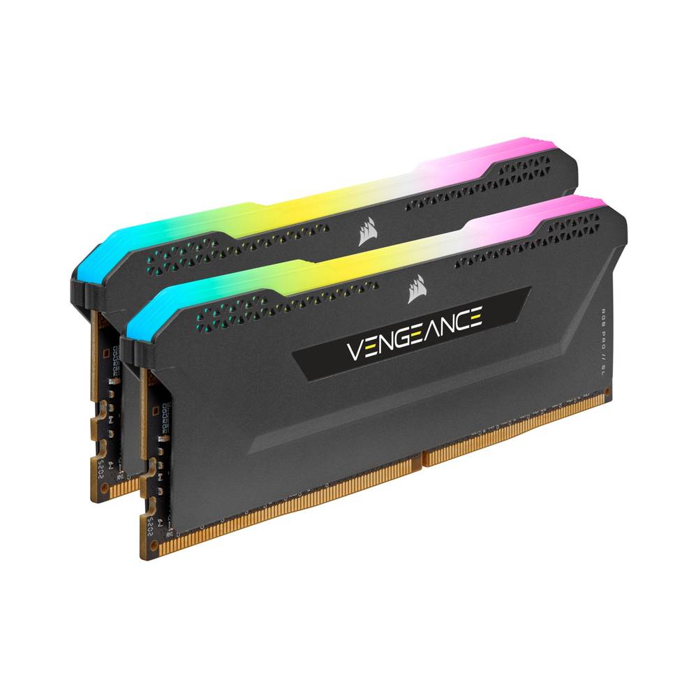  Corsair RGB PRO SL 16GB 2x8GB DDR4 3600MHz CMH16GX4M2Z3600C18 رام كورسير 16 قيقابايت 