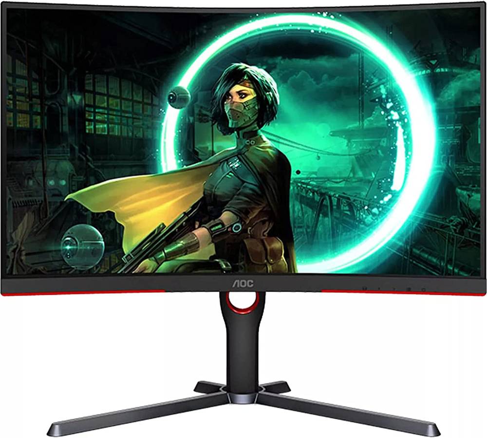 شاشة قيمنق من اي او سي AOC C27G3 27” Curved Farmless Gaming Monitor