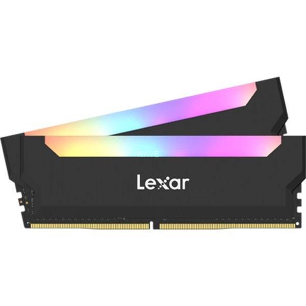 Lexar RAM DDR4 16GB 2x8 UDIMM 3600 RGB PC رام لكسار DDR4 بيسعة 16 قيقابيت