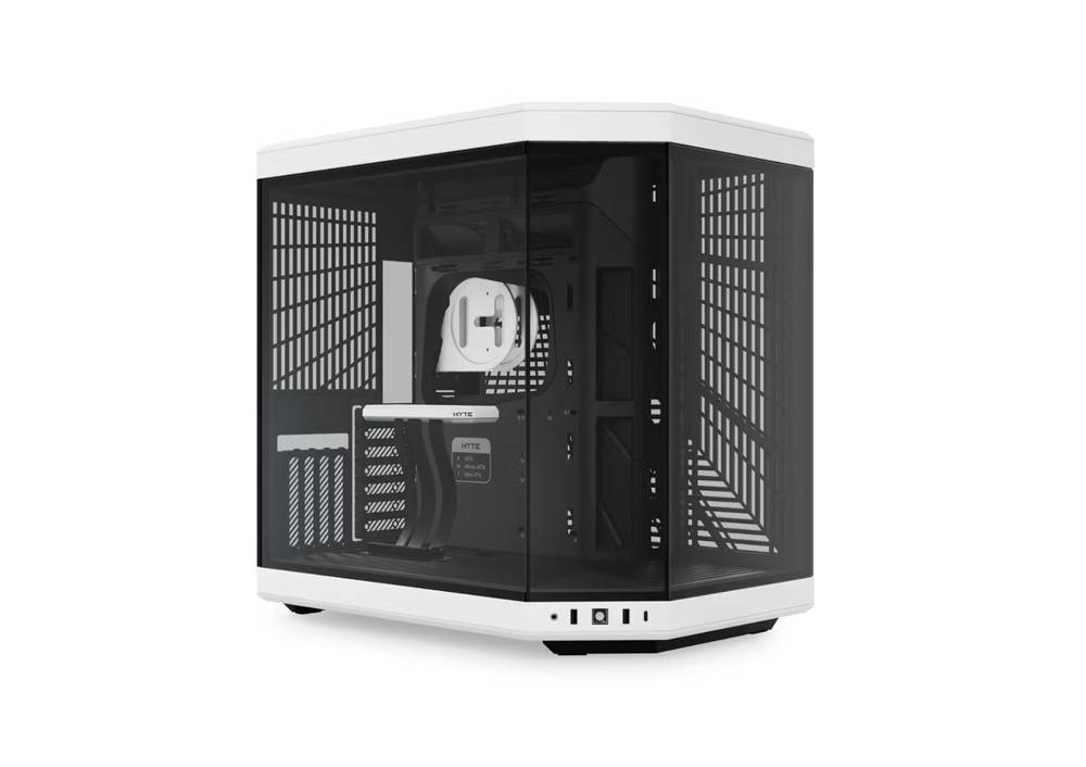   HYTE Y70 Black White كيس  Mid-Tower  اسود و ابيض