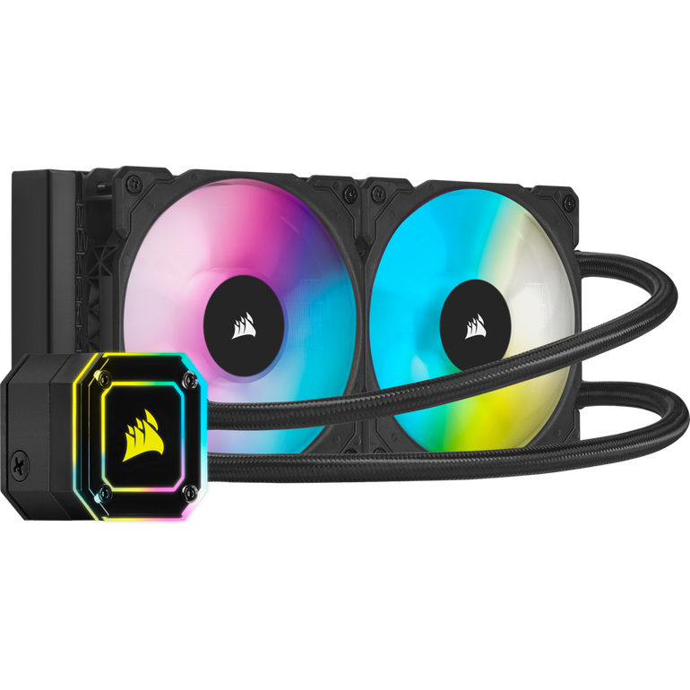 Corsair iCUE H115i Elite Capellix كورسير اي كيو اتش 115 اي مبرد مائي ار جي بي