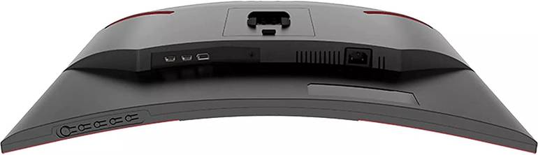 شاشة قيمنق من اي او سي AOC C27G3 27” Curved Farmless Gaming Monitor, FHD 1080P, 1ms 165hz, Adaptive Sync, HDR mode 2xHDMI + DisplayPort, Height adjustable Black/RED