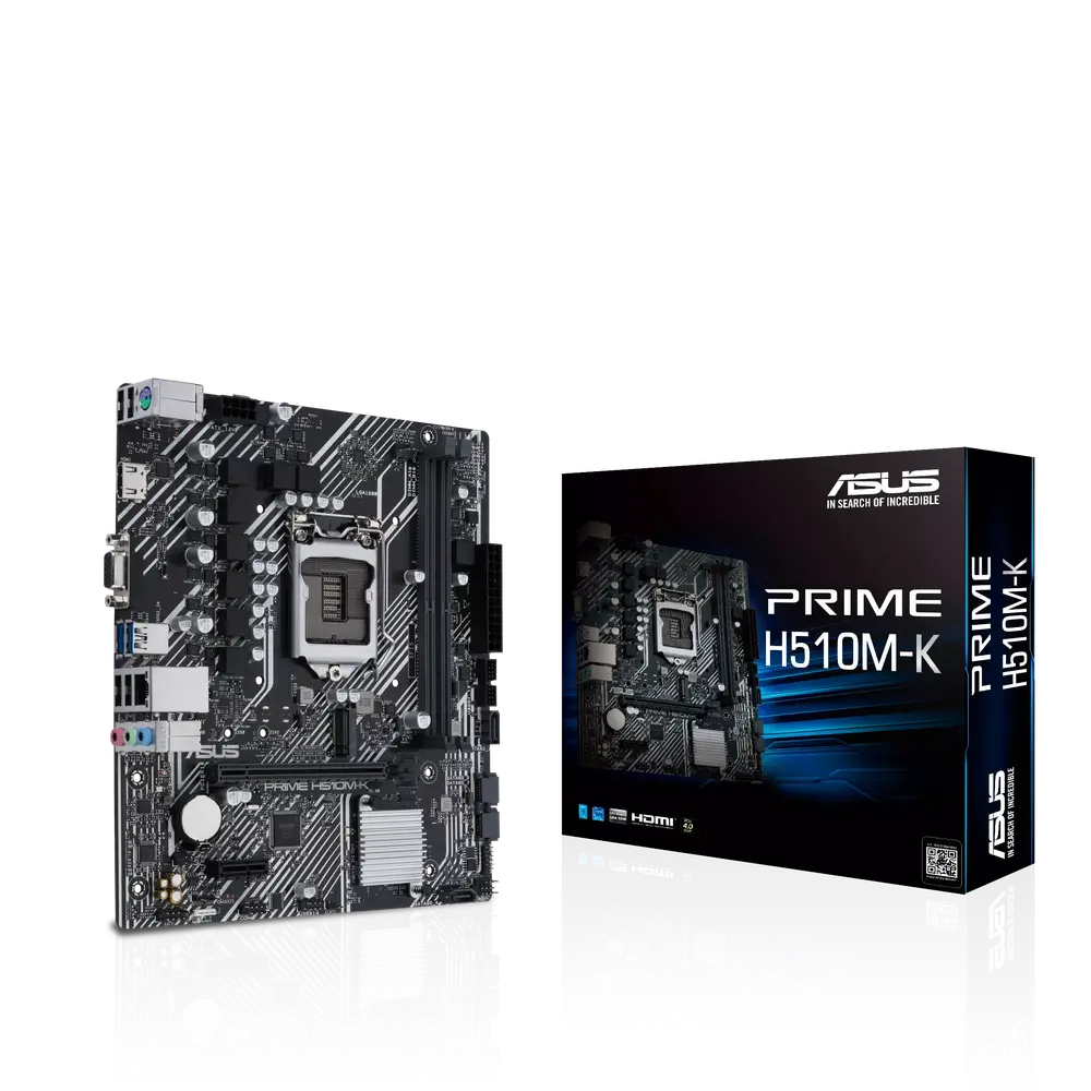 ASUS PRIME H510-K MotherBoard مذربورد اسوس برايم اتش٥١٠ كي