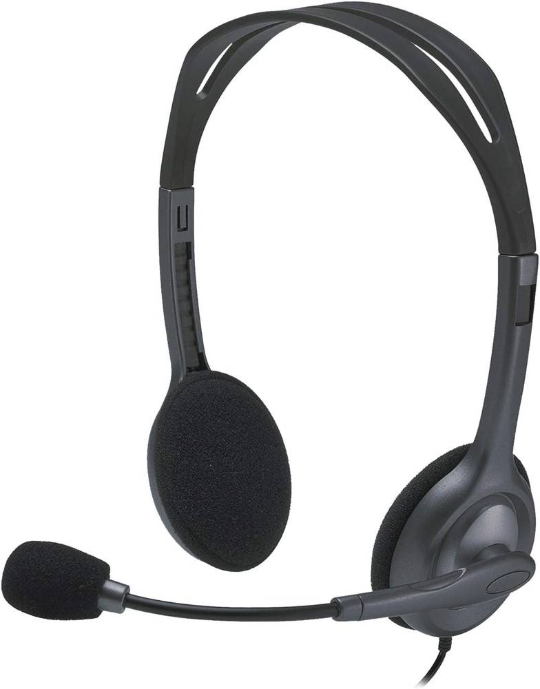 LOGITECH WIRED HS H111 ONE PLUG سماعة لوجيتك 