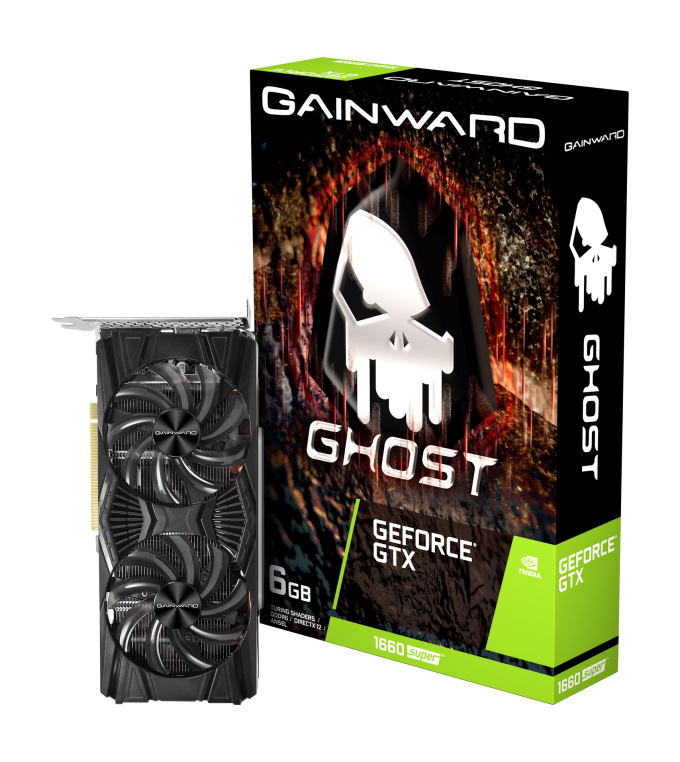 Geforce Gainward Ghost 1660 Super 6GB كرت شاشة 1660 سوبر من قينورد 