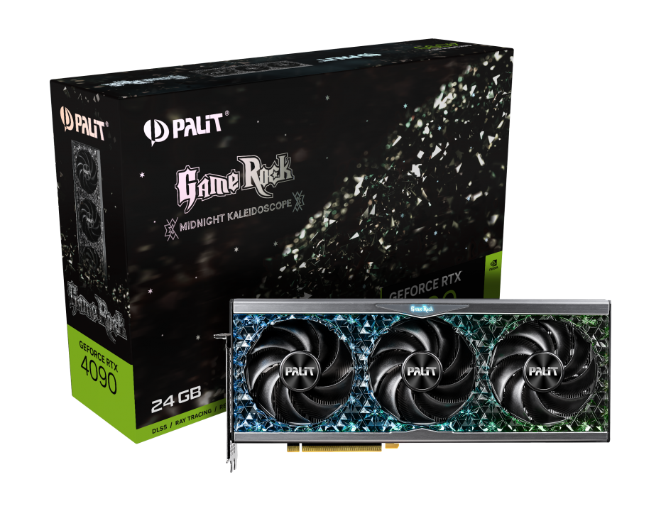 Palit GeForce RTX 4090 GameRock 24GB كرت شاشة باليت ار تي اكس ٤٠٩٠ قيم روك