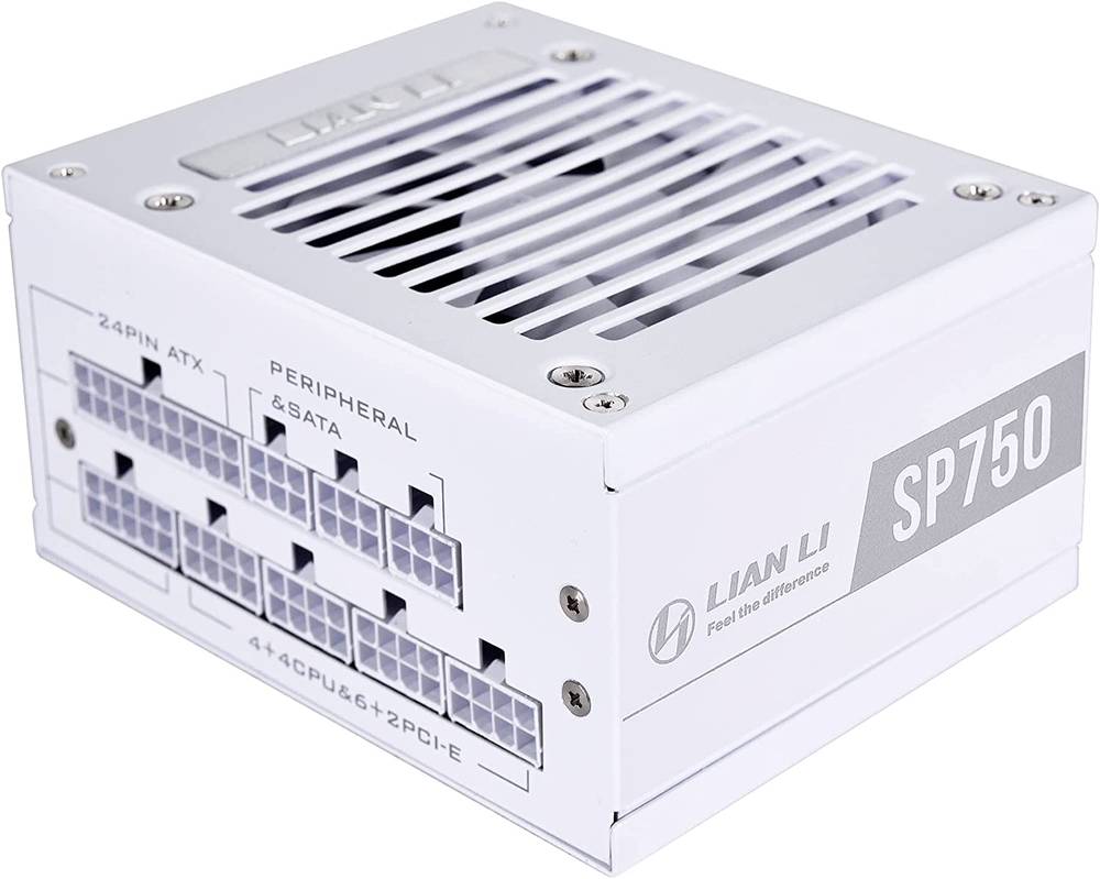 LİAN Lİ POWER SUPPLY 750W SP750 SFX WHİTE باور سبلاي ليان لي 750 واط ابيض