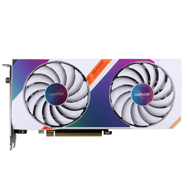 Colorful iGame GeForce RTX 3050 Ultra white DUO OC V2-V كرت شاشة كورولفول 3050 الترا ابيض 