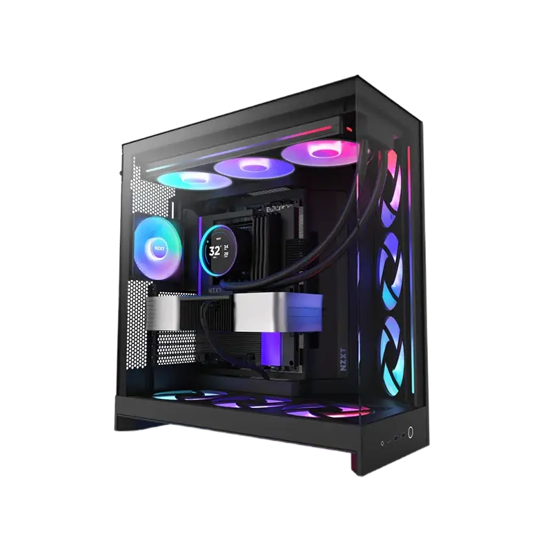 NZXT H9 FLOW RGB (2025) CASE كيس انزد اكستي ار جي بي